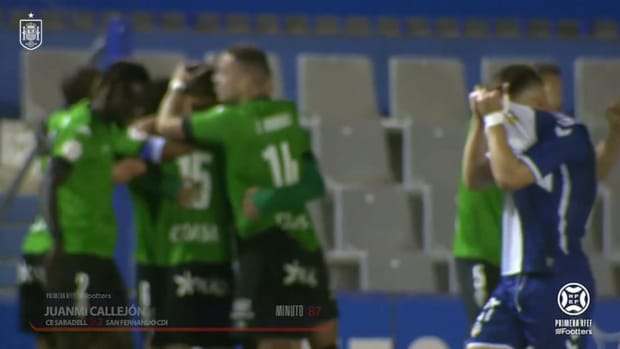 Juanmi Callejón’s incredible free-kick goal in the Spanish third tier